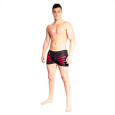 Men's Slash Shorts - Black / Red